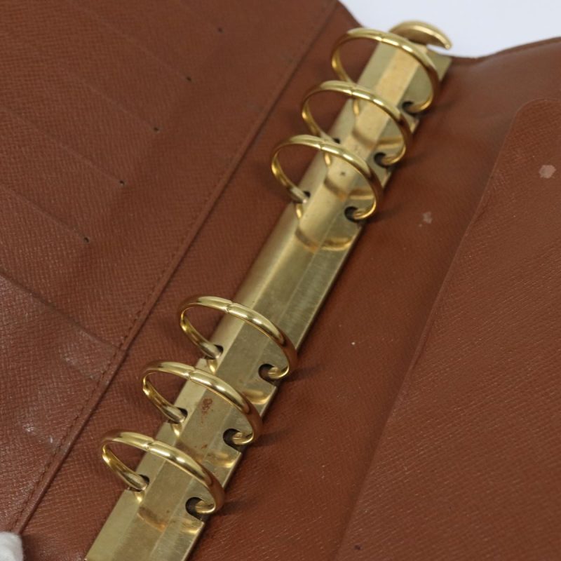 Louis Vuitton Monogram Agenda MM Day Planner Cover R20105  78117 - Image 9