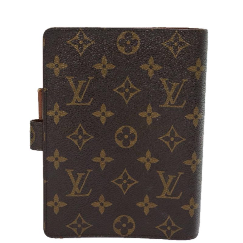 Louis Vuitton Monogram Agenda MM Day Planner Cover R20105  78117 - Image 2