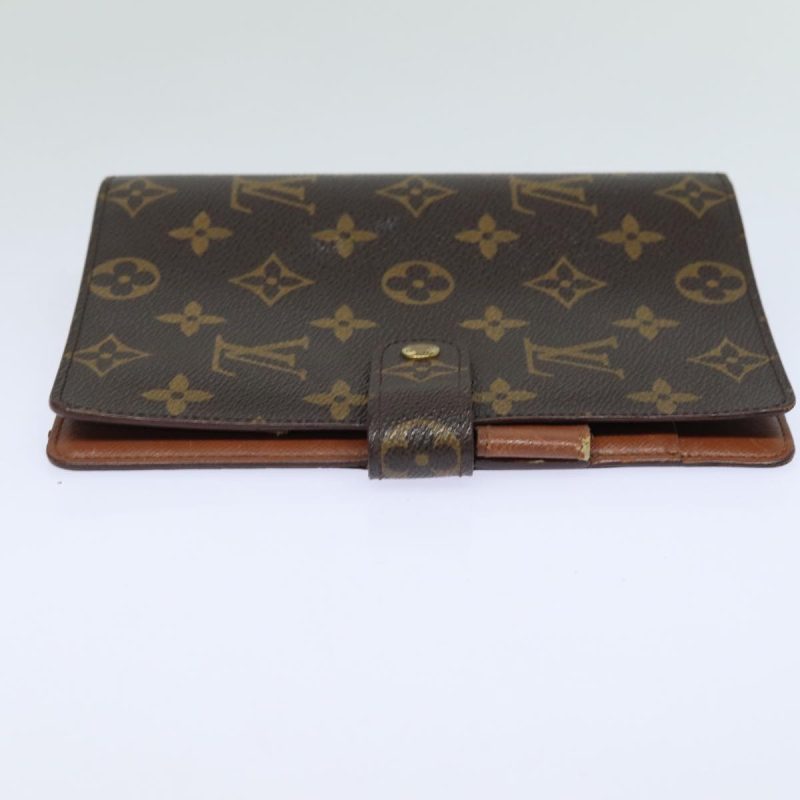 Louis Vuitton Monogram Agenda MM Day Planner Cover R20105  78117 - Image 3