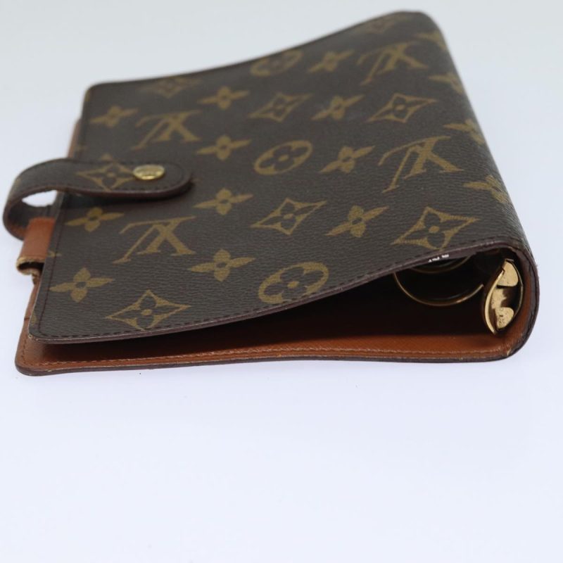 Louis Vuitton Monogram Agenda MM Day Planner Cover R20105  78117 - Image 5