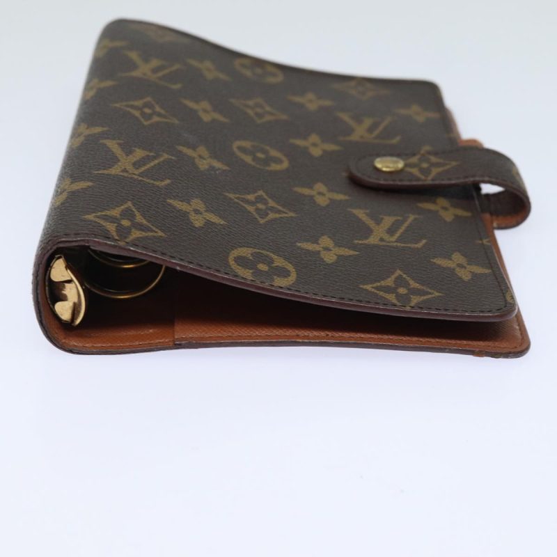 Louis Vuitton Monogram Agenda MM Day Planner Cover R20105  78117 - Image 6