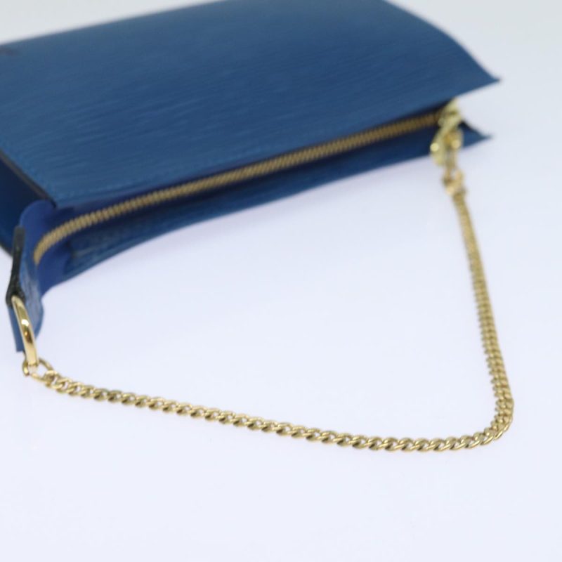 Louis Vuitton Epi Bucket PM Pouch Blue  78159 - Image 7