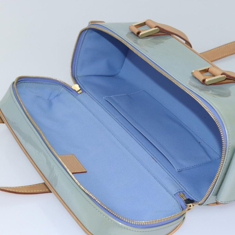 Louis Vuitton Monogram Vernis Sullivan Oriental GM Bag Lavande M91266 Auth 78177 - Image 9