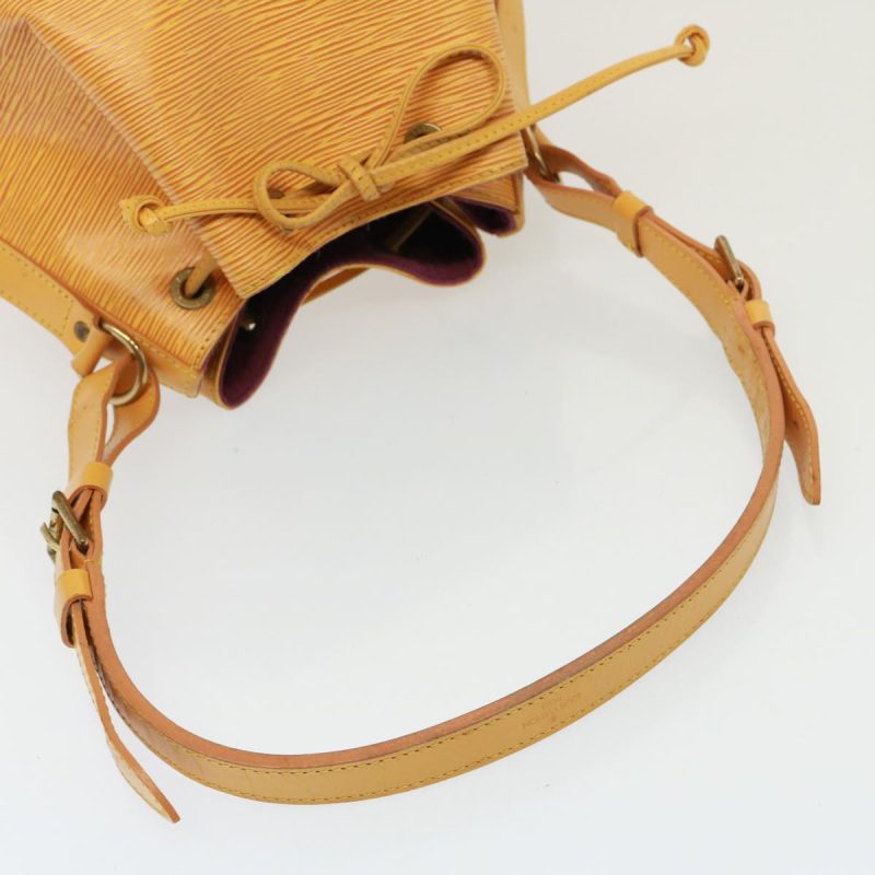 Louis Vuitton Epi Petit Noe Shoulder Bag Tassili Yellow M44109  78189 - Image 7