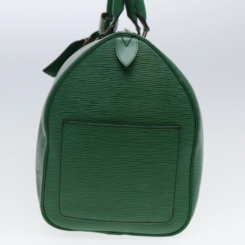 Louis Vuitton Epi Keepall 45 Boston Bag Green M42974  78196 - Image 5
