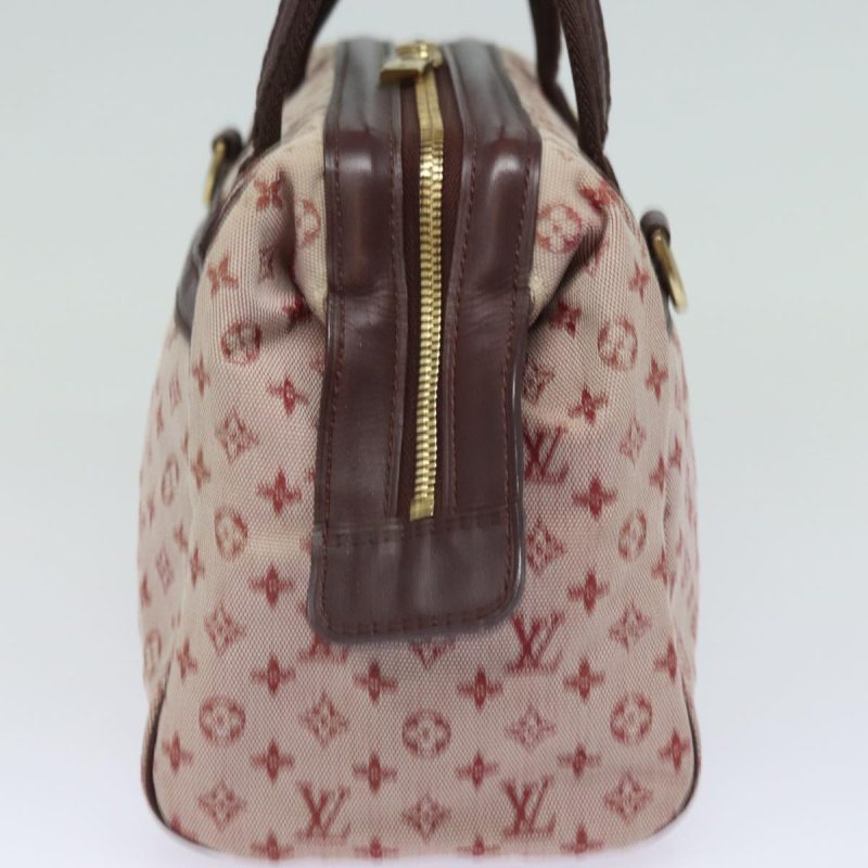 Louis Vuitton Monogram Mini Josephine PM Hand Bag Red M92216  78198 - Image 4