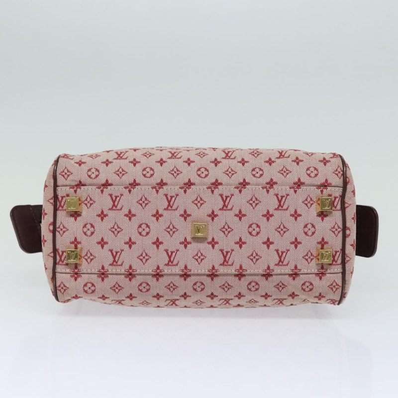 Louis Vuitton Monogram Mini Josephine PM Hand Bag Red M92216  78198 - Image 5