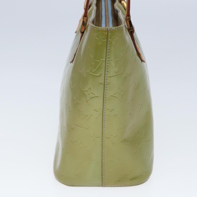Louis Vuitton Monogram Vernis Houston Hand Bag Baby Blue M91005  78212 - Image 3