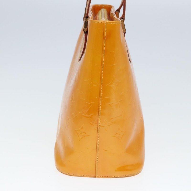 Louis Vuitton Monogram Vernis Houston Hand Bag Jaune M91121  78215 - Image 3