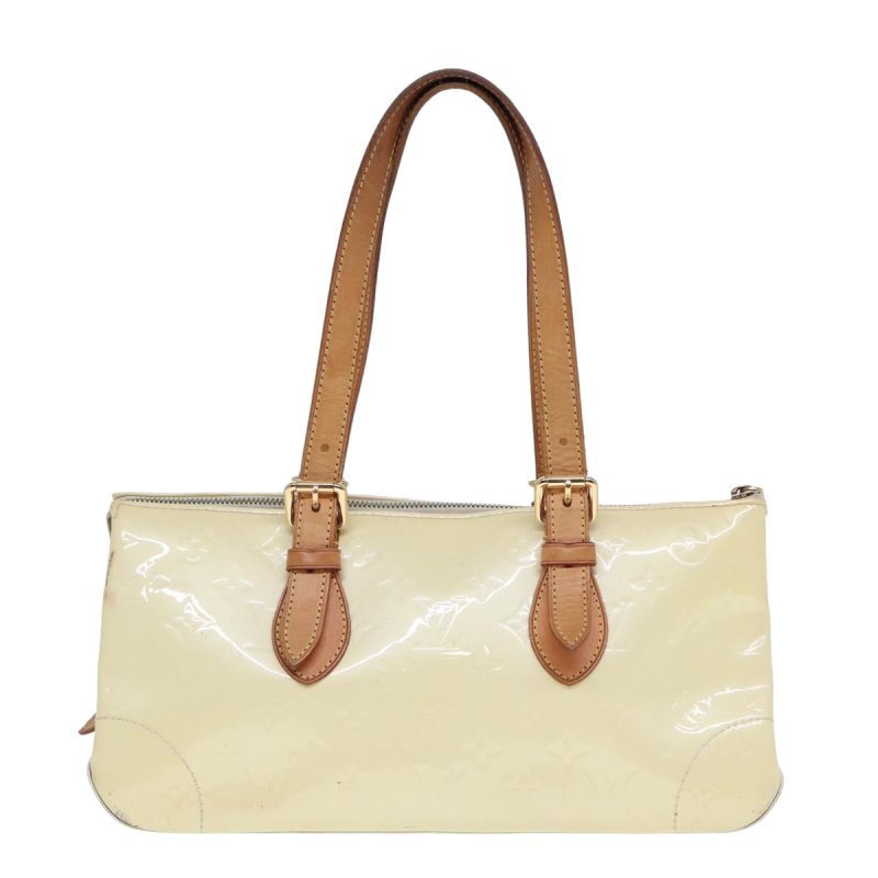 Louis Vuitton Monogram Vernis Rosewood Avenue Hand Bag Perle M93508 Auth 78216 - Image 2