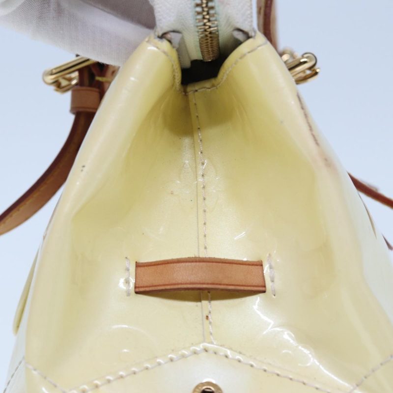 Louis Vuitton Monogram Vernis Rosewood Avenue Hand Bag Perle M93508 Auth 78216 - Image 6