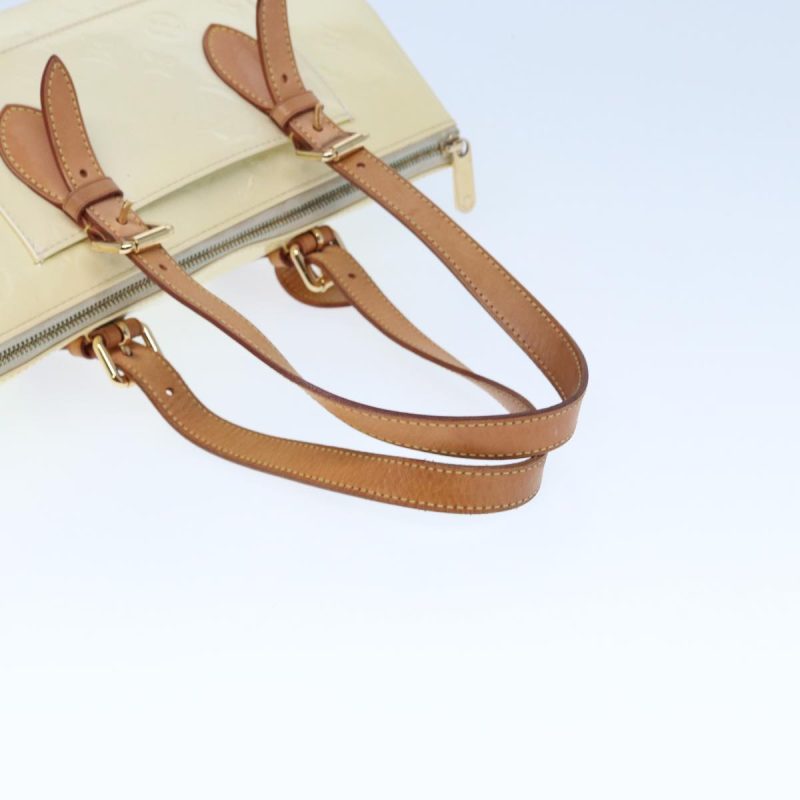 Louis Vuitton Monogram Vernis Rosewood Avenue Hand Bag Perle M93508 Auth 78216 - Image 9