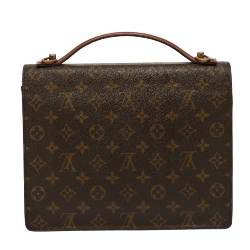 Louis Vuitton Monogram Monceau 28 Hand Bag 2way M51185  78303 - Image 2
