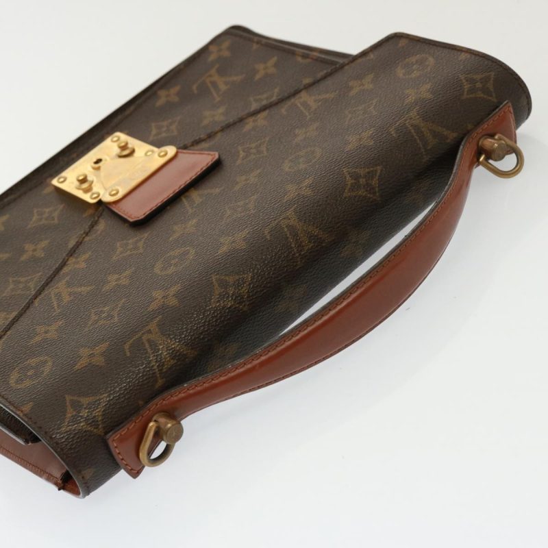 Louis Vuitton Monogram Monceau 28 Hand Bag 2way M51185  78303 - Image 6