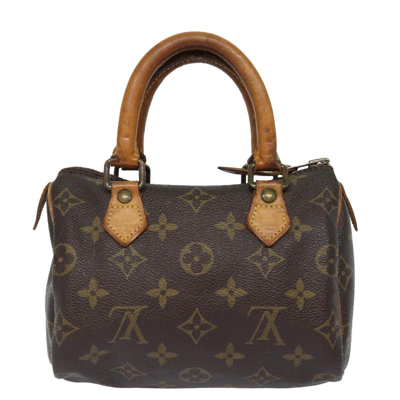 Louis Vuitton Monogram Mini Speedy Bandouliere Japon 88 Bag M99014 Auth 78304 - Image 2