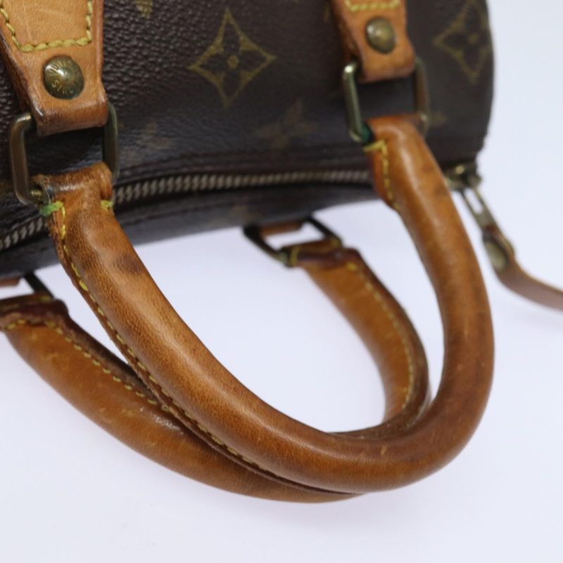 Louis Vuitton Monogram Mini Speedy Bandouliere Japon 88 Bag M99014 Auth 78304 - Image 7