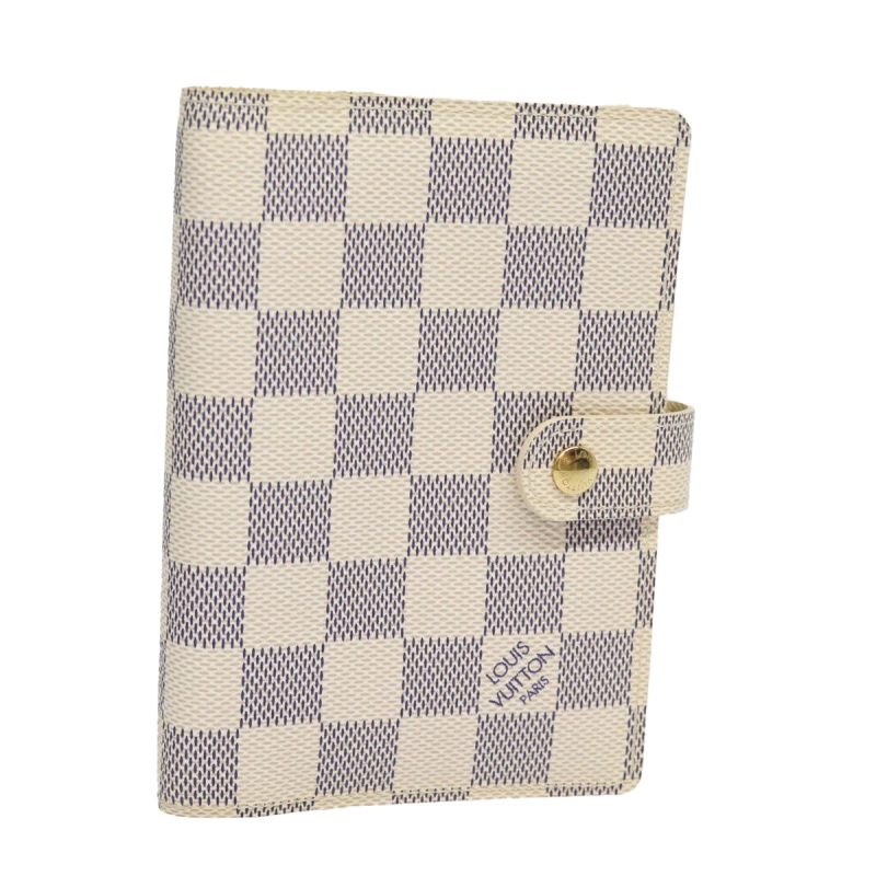 Louis Vuitton Damier Azur Agenda PM Day Planner Cover R20706  78314