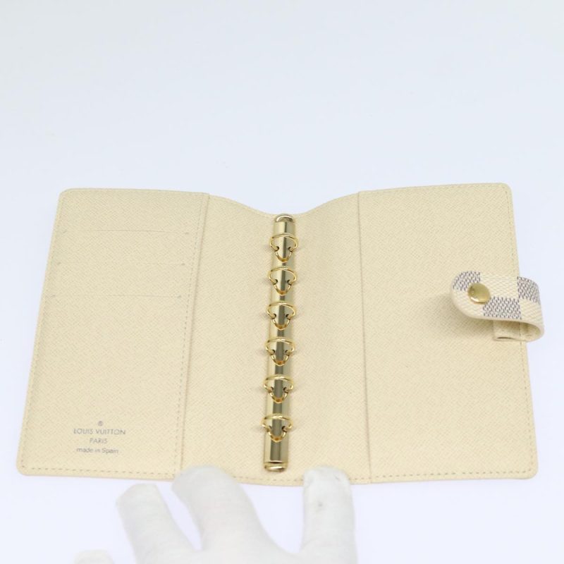 Louis Vuitton Damier Azur Agenda PM Day Planner Cover R20706  78314 - Image 8