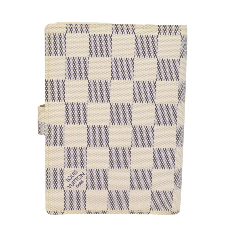 Louis Vuitton Damier Azur Agenda PM Day Planner Cover R20706  78314 - Image 2