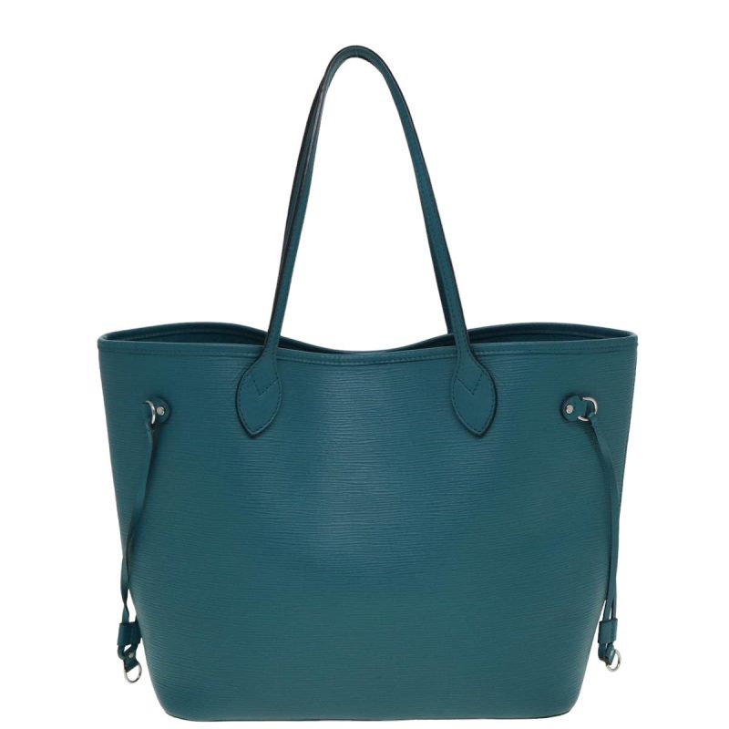 Louis Vuitton Epi Neverfull MM Tote Bag Cyan M40930  78322 - Image 2