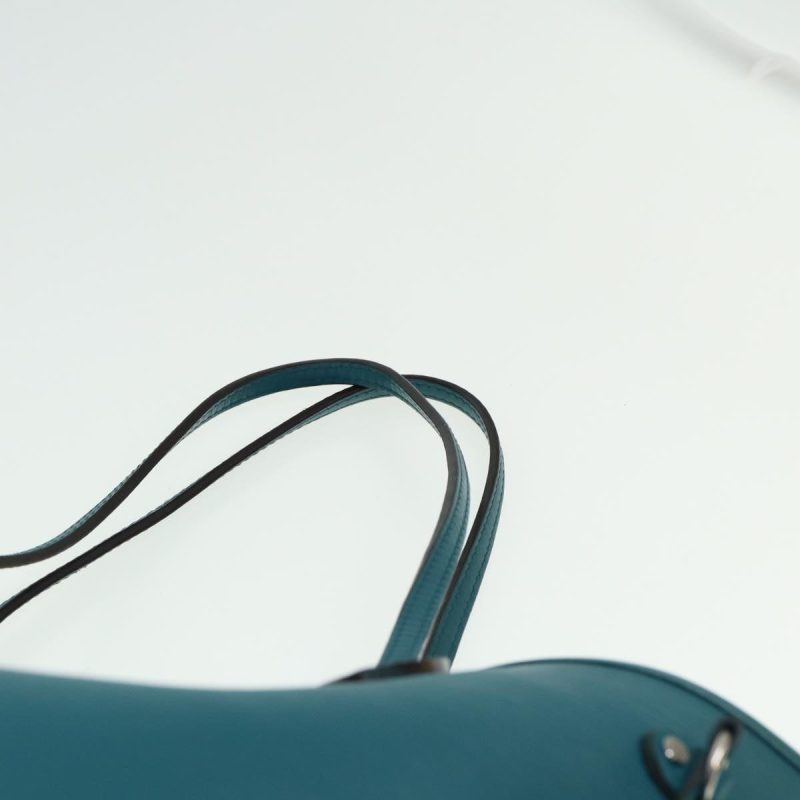 Louis Vuitton Epi Neverfull MM Tote Bag Cyan M40930  78322 - Image 8
