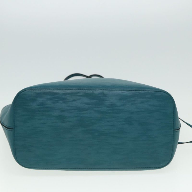 Louis Vuitton Epi Neverfull MM Tote Bag Cyan M40930  78322 - Image 5