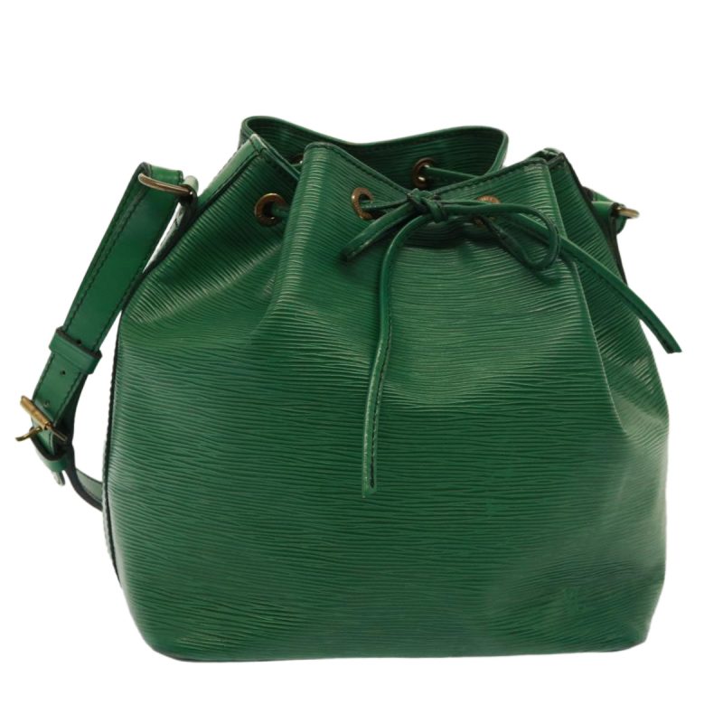Louis Vuitton Epi Petit Noe Shoulder Bag Green M44104  78328