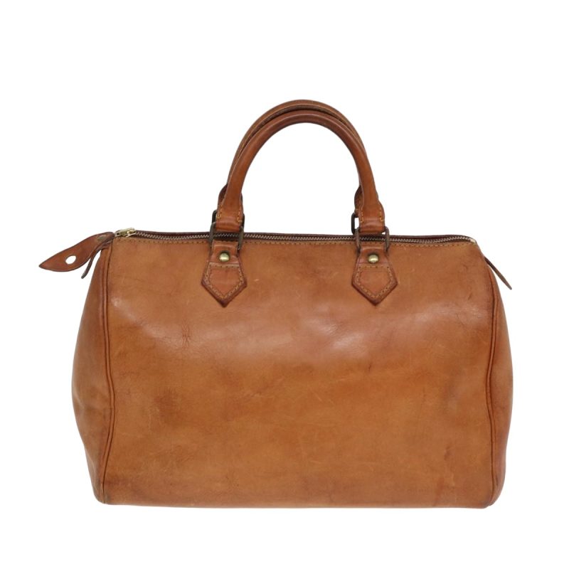 Louis Vuitton Nomad leather Speedy 30 Hand Bag Beige M85392  78349 - Image 2