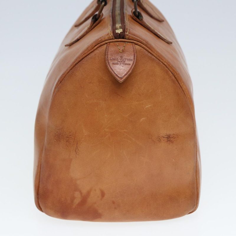 Louis Vuitton Nomad leather Speedy 30 Hand Bag Beige M85392  78349 - Image 3