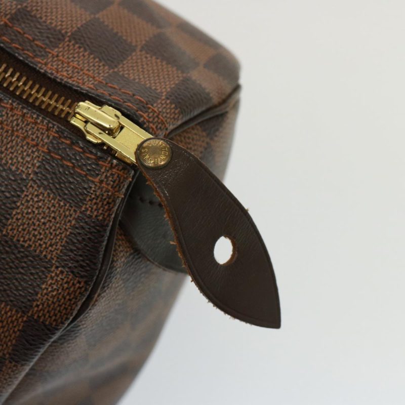 Louis Vuitton Damier Ebene Speedy 30 Hand Bag N41364  78367 - Image 9