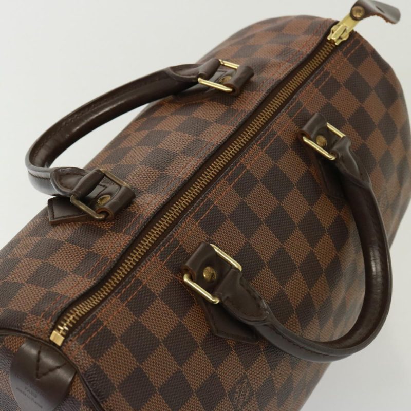 Louis Vuitton Damier Ebene Speedy 30 Hand Bag N41364  78367 - Image 6