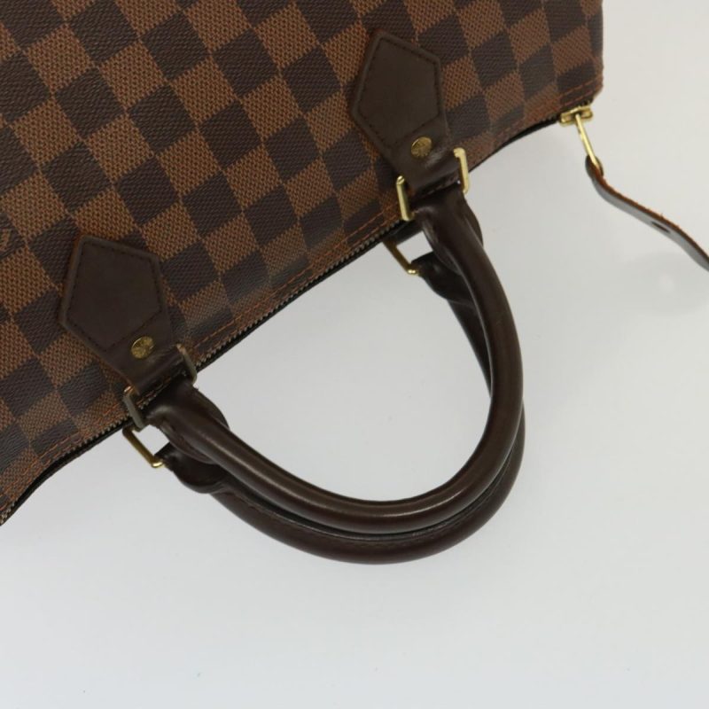 Louis Vuitton Damier Ebene Speedy 30 Hand Bag N41364  78367 - Image 7