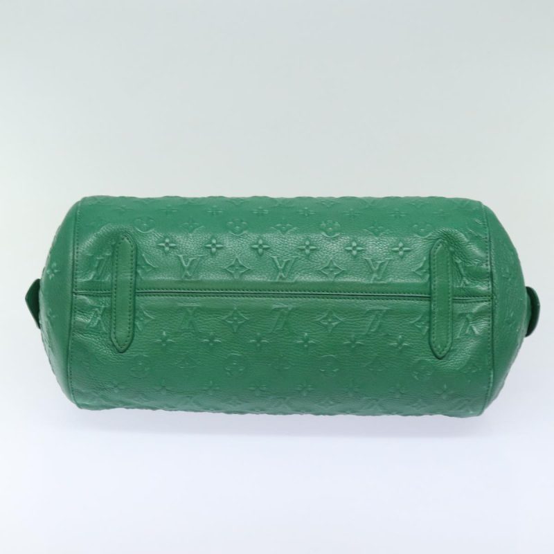 Louis Vuitton Monogram Revision Papillon PM Hand Bag Green  78368 - Image 6