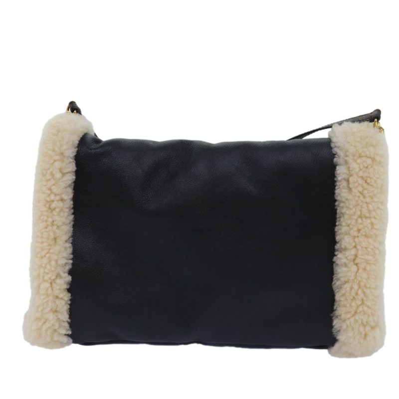 Louis Vuitton Monogram Teddy Mansion Mouton Teddy Bag Black M76564 Auth 78371A - Image 2