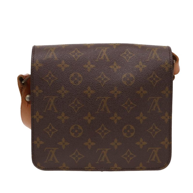 Louis Vuitton Monogram Cartouchiere MM Shoulder Bag Vintage M51253  78689 - Image 2