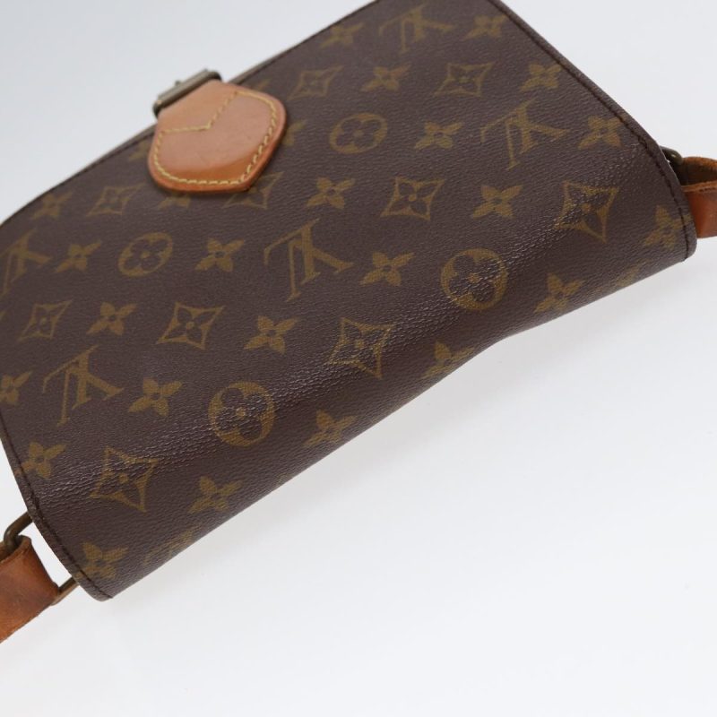 Louis Vuitton Monogram Cartouchiere MM Shoulder Bag Vintage M51253  78689 - Image 6