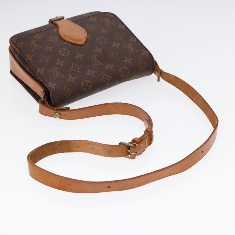 Louis Vuitton Monogram Cartouchiere MM Shoulder Bag Vintage M51253  78689 - Image 7