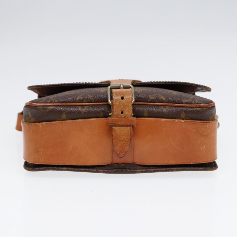 Louis Vuitton Monogram Cartouchiere MM Shoulder Bag Vintage M51253  78689 - Image 5