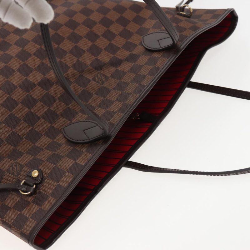 Louis Vuitton Damier Ebene Neverfull MM Tote Bag N51105  78906A - Image 6
