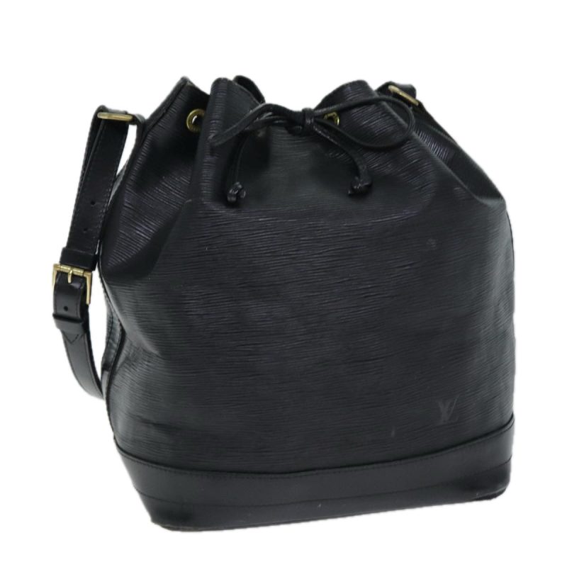 Louis Vuitton Epi Noe Shoulder Bag Black M44002  78987