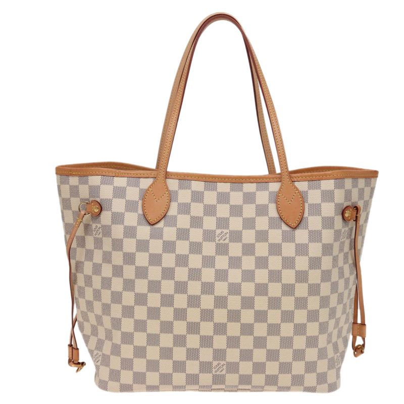 Louis Vuitton Damier Azur Neverfull MM Tote Bag N41605  78990A - Image 2