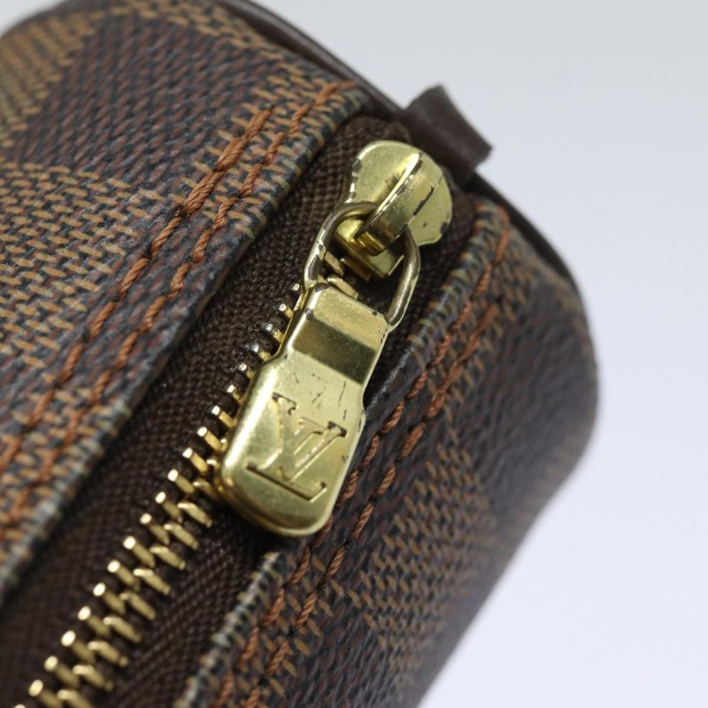 Louis Vuitton Damier Ebene Papillon Pouch  79009 - Image 10