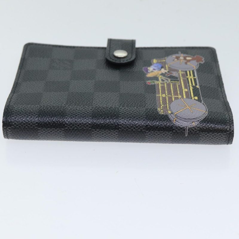 Louis Vuitton Damier Graphite Agenda PM Day Planner Cover R21130  79024 - Image 6