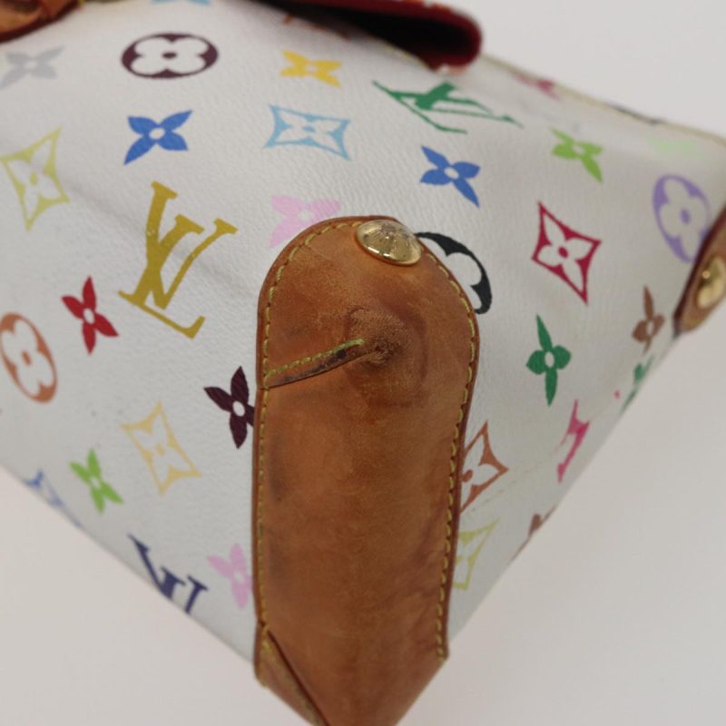 Louis Vuitton Monogram Multicolor Eliza Shoulder Bag White M40098  79025 - Image 8