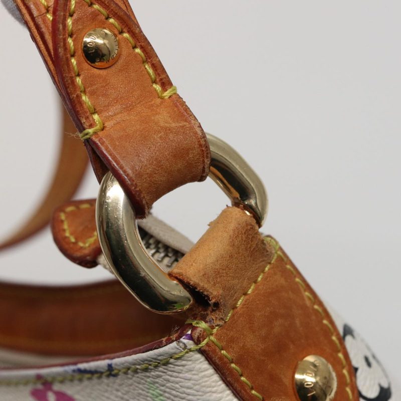 Louis Vuitton Monogram Multicolor Eliza Shoulder Bag White M40098  79025 - Image 9