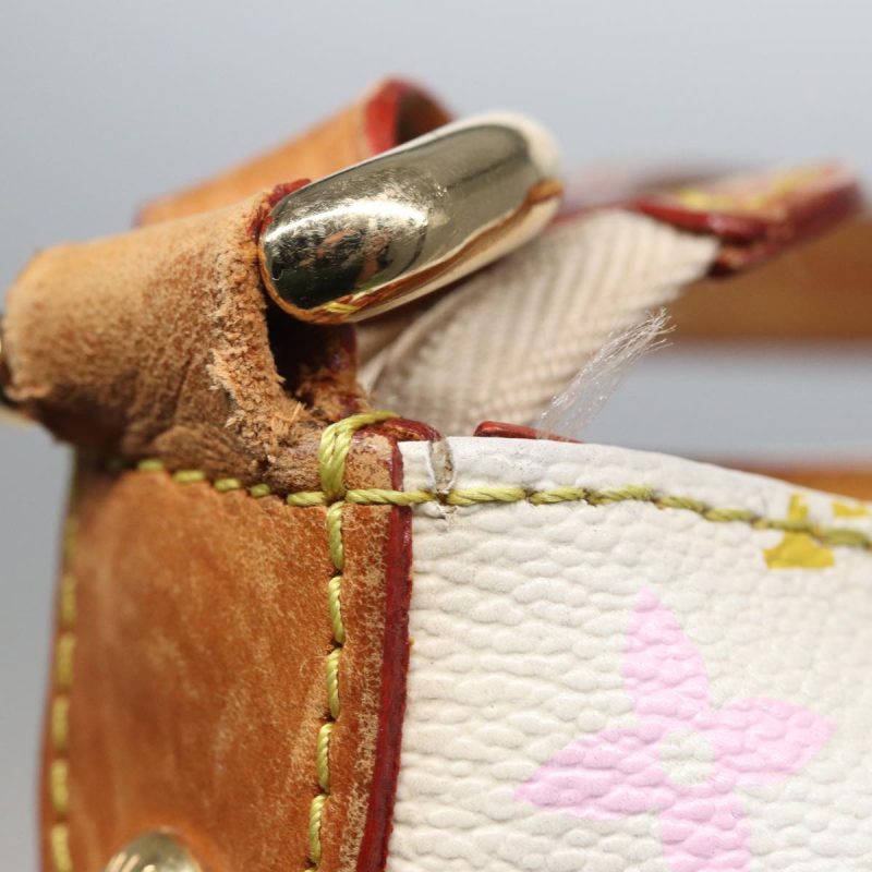 Louis Vuitton Monogram Multicolor Eliza Shoulder Bag White M40098  79025 - Image 10