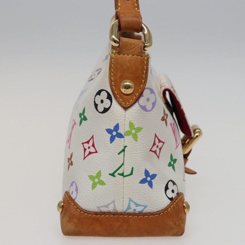 Louis Vuitton Monogram Multicolor Eliza Shoulder Bag White M40098  79025 - Image 3