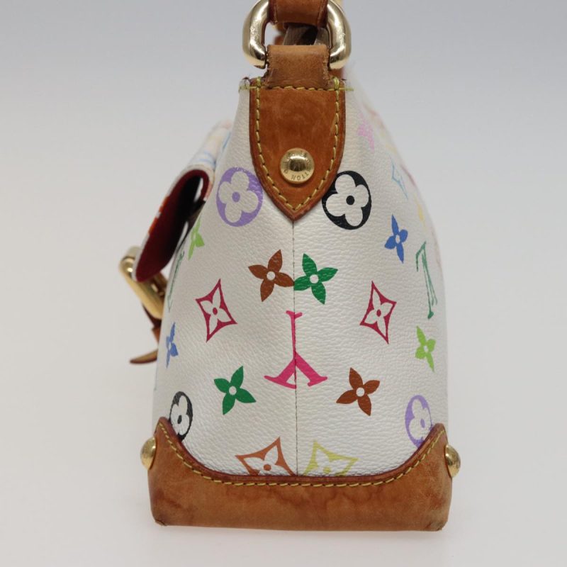 Louis Vuitton Monogram Multicolor Eliza Shoulder Bag White M40098  79025 - Image 4