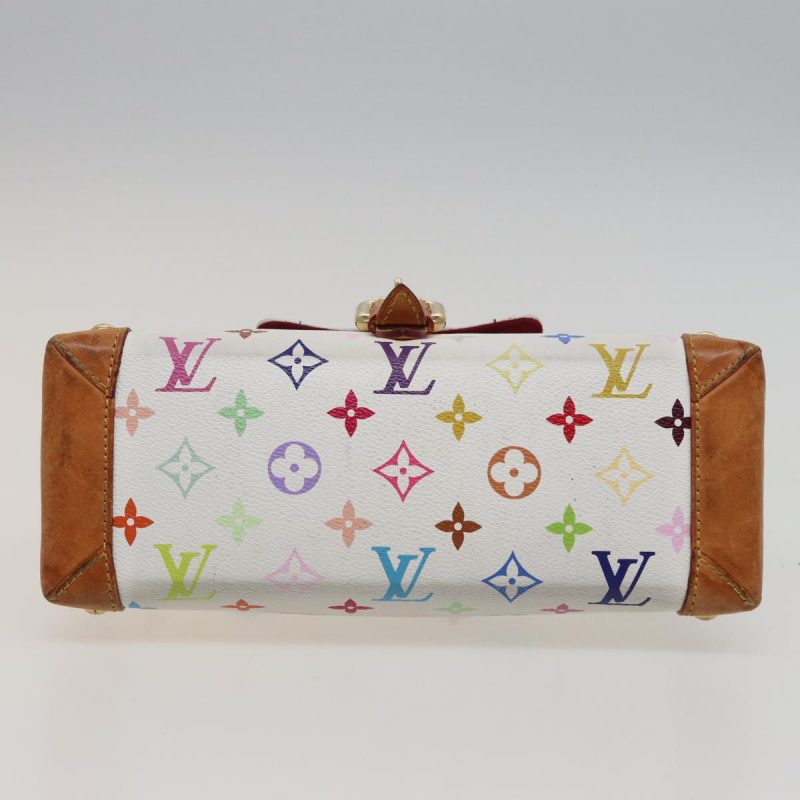 Louis Vuitton Monogram Multicolor Eliza Shoulder Bag White M40098  79025 - Image 5