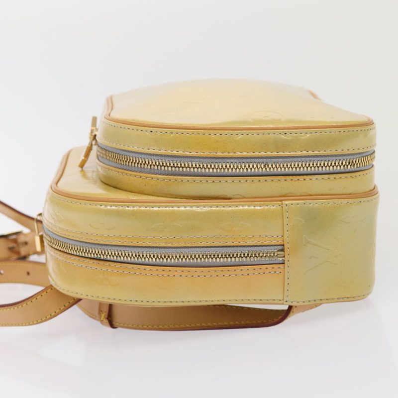 Louis Vuitton Monogram Vernis Marley Backpack Gris M91038  79026 - Image 4